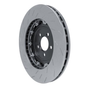 Dodge Challenger Brake Rotor (1) - Front - R1 Concepts - Hi-Carbon Alloy GEOMET Coated Rotor - Slotted - `15-`20